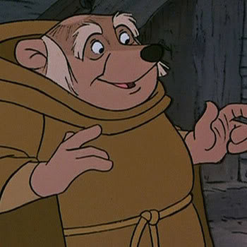 -Friar Tuck, “Robin Hood: Prince of Theives”. Tags: Disney 